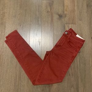 American Eagle High Rise Legging   Reg - 2 NE(X)T Level Stretch Brick Red Color